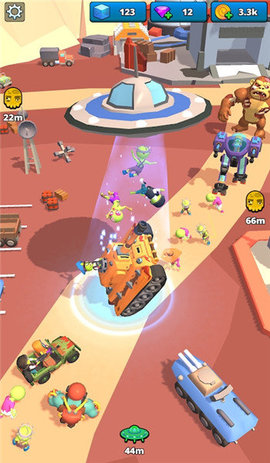 外星人攻击基地入侵游戏
