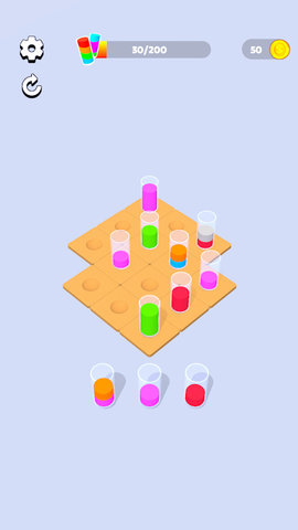 瓶子分拣3d(Bottle Sort 3D)游戏