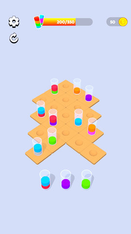 瓶子分拣3d(Bottle Sort 3D)游戏