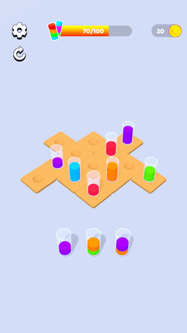 瓶子分拣3d(Bottle Sort 3D)游戏