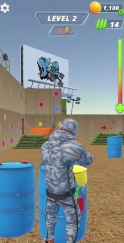 彩弹射击3D颜色 第1张图