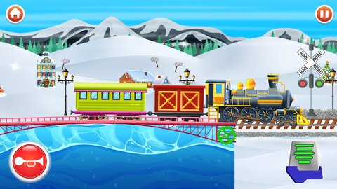 儿童火车司机铁路模拟器(Train Builder Kids Railways)游戏