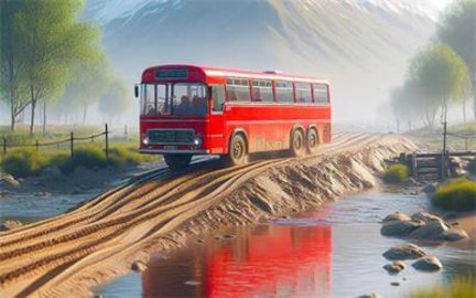 山地越野巴士驾驶(Bus Driving 3d Game)游戏