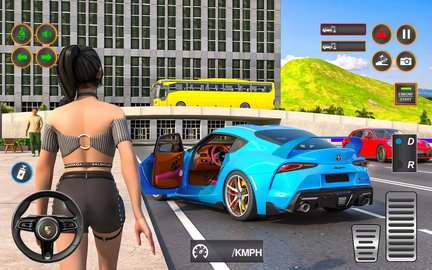 驾校汽车驾驶(Car Driving Game: School Car) 第1张图