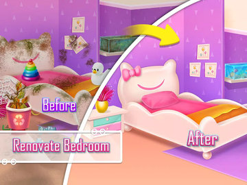 家居清洁设计女孩游戏(home clean design girl games)游戏