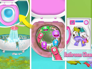 家居清洁设计女孩游戏(home clean design girl games)游戏