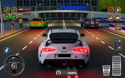驾校汽车驾驶(Car Driving Game: School Car)游戏