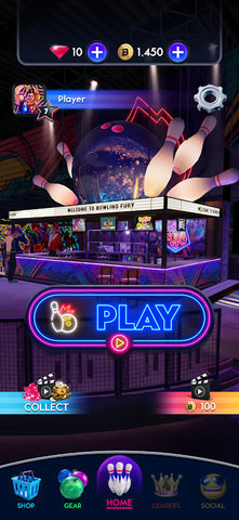 保龄球狂怒(Bowling Fury)游戏