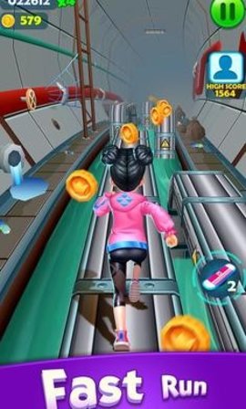 公主铁道酷跑(Subway Princess Runner)游戏