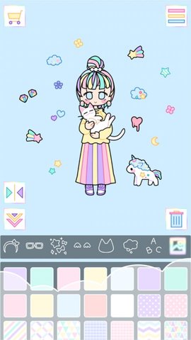 樱花下的可爱女生游戏