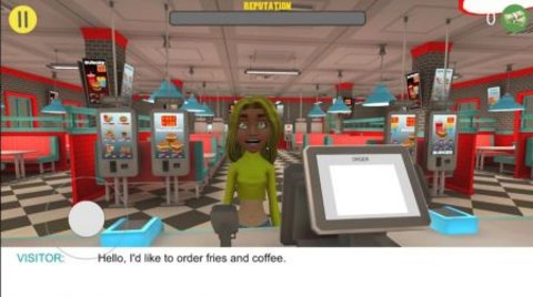 快餐收银员3D(fast food simulator)游戏