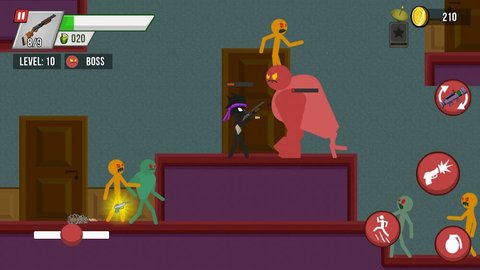 火柴人大战僵尸(Stickman vs Zombies)游戏