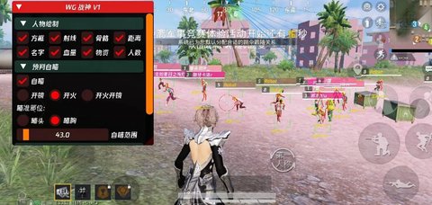 PUBG战神W直装辅助器游戏