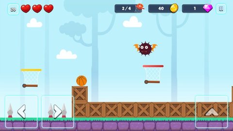 篮子冒险(Basket Adventure)游戏
