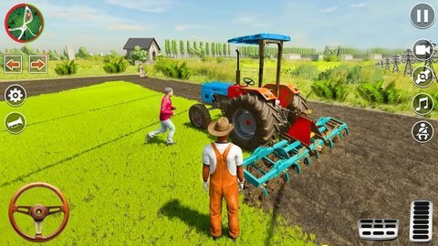 农用拖拉机小车2024(Farm Tractor Trolley Game 2024)游戏