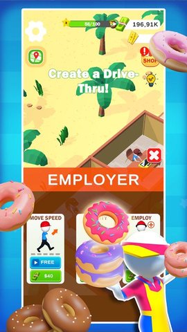 闲置甜甜圈3D就绪(Idle Donut 3D Ready) 第4张图