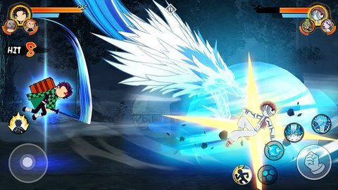 粘恶魔阴影战斗(Stick Demon Shadow Fight)游戏