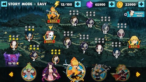 粘恶魔阴影战斗(Stick Demon Shadow Fight)游戏