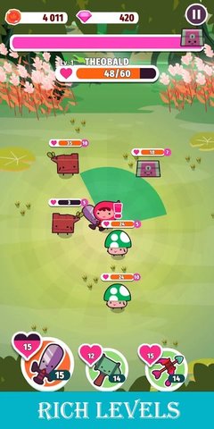蘑菇骑士丛林之战(Mushroom Knight Jungle Battle)游戏