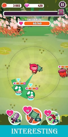 蘑菇骑士丛林之战(Mushroom Knight Jungle Battle)游戏