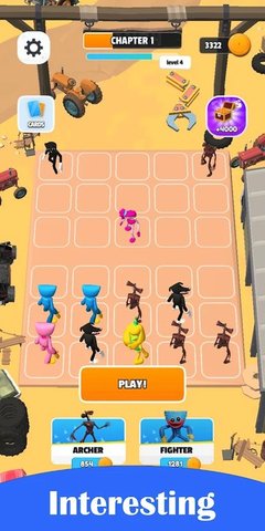 合并疯狂怪物战斗战(Merge Crazy Monster Fight War)游戏