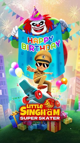 超级滑板英雄(Little Singham Super Skater) 第1张图
