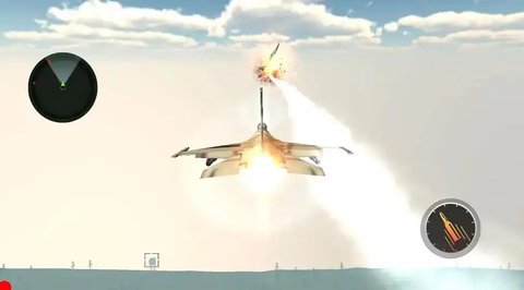 空战战斗打击游戏
