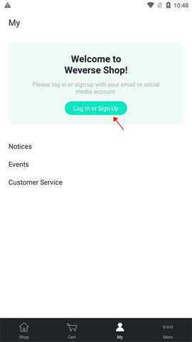 wvs安卓版(Weverse Shop) 第1张图