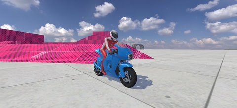 碎布自行车秋季(Ragdoll Bike Fall)游戏