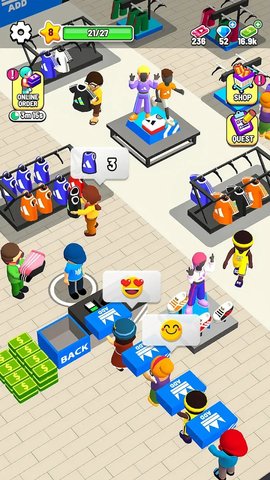 我的完美服饰店购物中心(Outlets Market Go)游戏