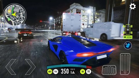 真正的汽车驾驶夜城(Real Car Driving Night City)游戏
