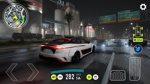 真正的汽车驾驶夜城(Real Car Driving Night City) 第1张图