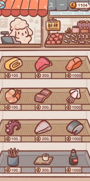 狗狗回转寿司(revolving sushi)游戏