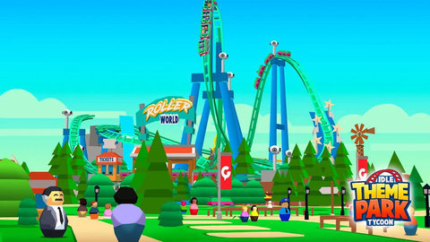 闲置主题公园大亨(Idle Theme Park Tycoon) 第4张图