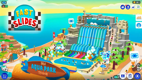 闲置主题公园大亨(Idle Theme Park Tycoon)游戏