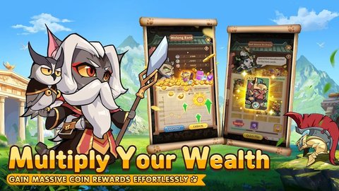 猫咪英雄的史诗征程(Rise of Kittens: Idle RPG)游戏