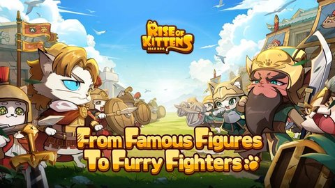 猫咪英雄的史诗征程(Rise of Kittens: Idle RPG)游戏