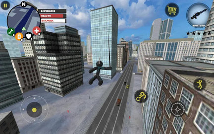 火柴人绳索英雄(Stickman Rope Hero) 第4张图