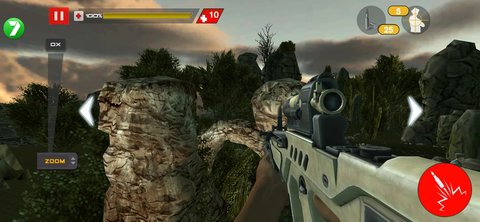 狙击手秘密任务(army commando sniper shooting secret mission)游戏