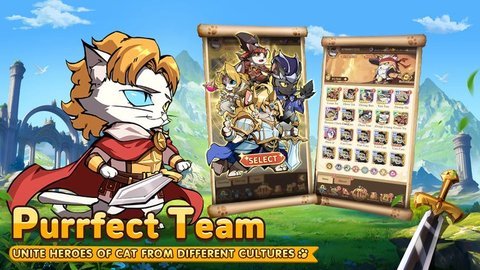 猫咪英雄的史诗征程(Rise of Kittens: Idle RPG) 第4张图