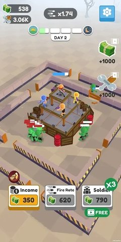 堡垒卫士(Defend City Merge Shoot Idle)游戏