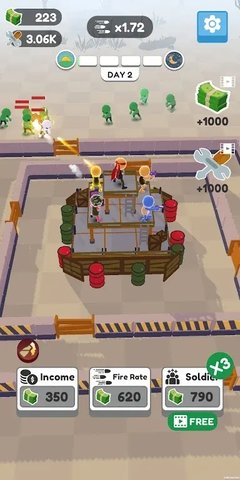 堡垒卫士(Defend City Merge Shoot Idle)游戏