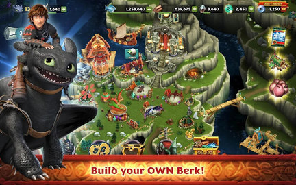 驯龙高手博克岛的崛起(Dragons: Rise of Berk)游戏