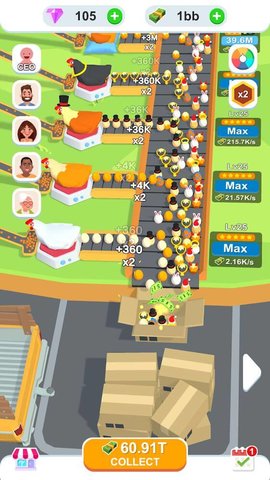 鸡蛋工厂(Idle Egg Factory)游戏