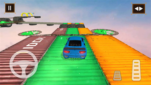 不可能的轨道3D(Impossible Stunt Racing Car Free) 第1张图