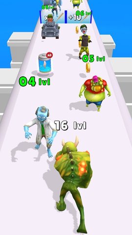 僵尸进化射击(Zombie Evolution Shooting)游戏
