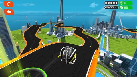 3D涡轮赛道狂飙(GyroSphere Evolution 3D) 第2张图