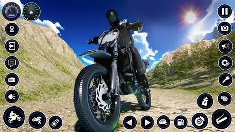 机枪摩托(Sports Bike Stunt Game: Mega Ramp Bike Racing Game)游戏