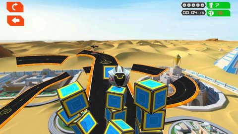 3D涡轮赛道狂飙(GyroSphere Evolution 3D)游戏