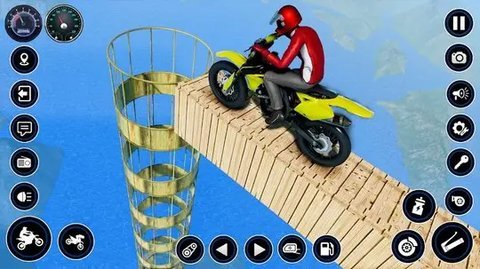 机枪摩托(Sports Bike Stunt Game: Mega Ramp Bike Racing Game) 第1张图